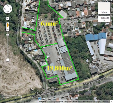 Estrada dos Bandeirantes área de 19.600 na  Cytroem